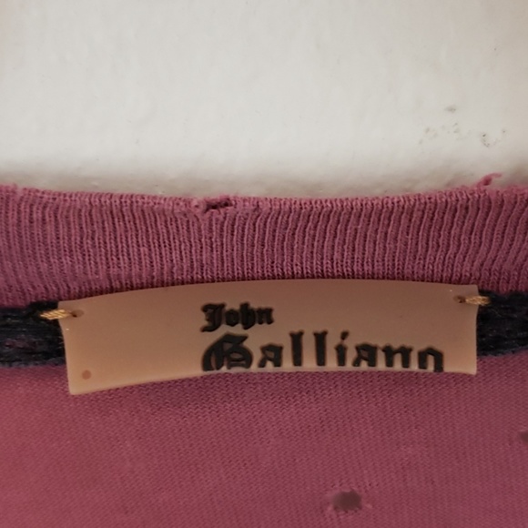John Galliano Long Sleeve T-shirt - Picture 5 of 8